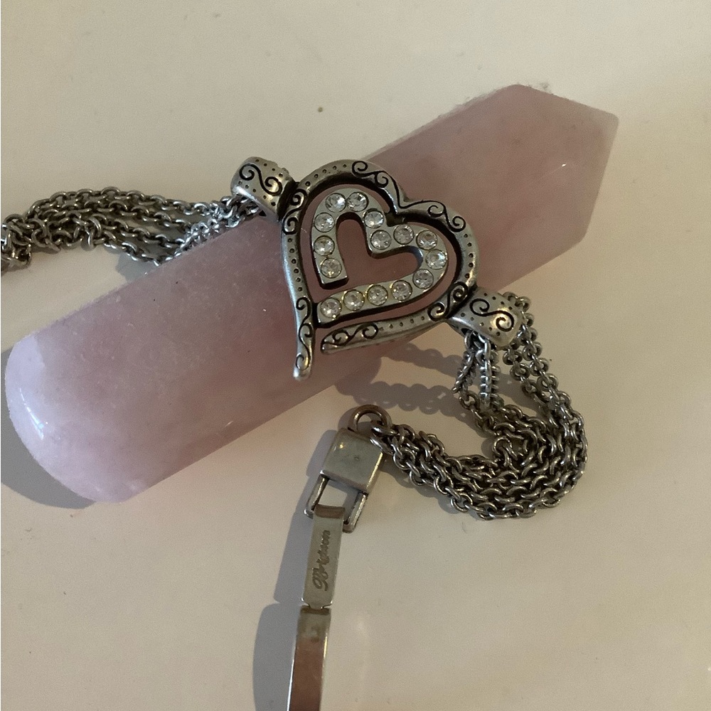 Brighton Heart bracelet on a chain